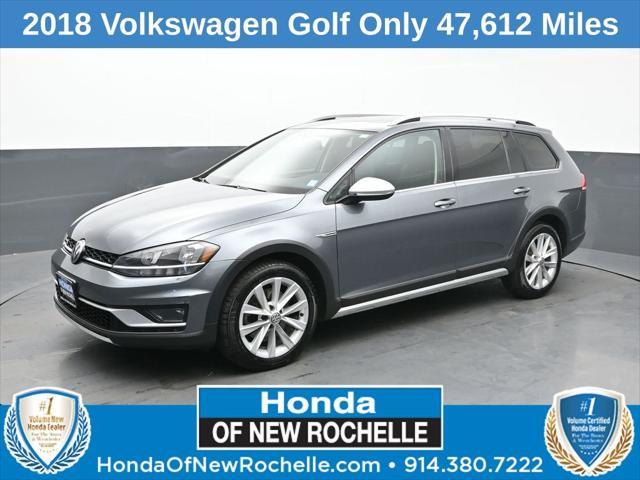 used 2018 Volkswagen Golf Alltrack car, priced at $19,750