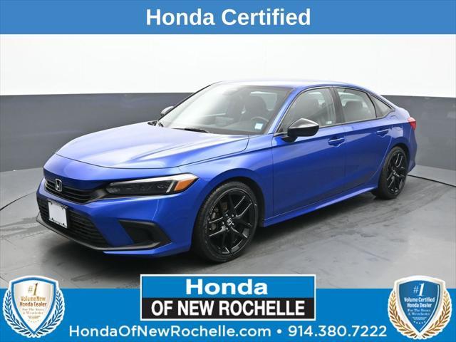 used 2022 Honda Civic car, priced at $19,900