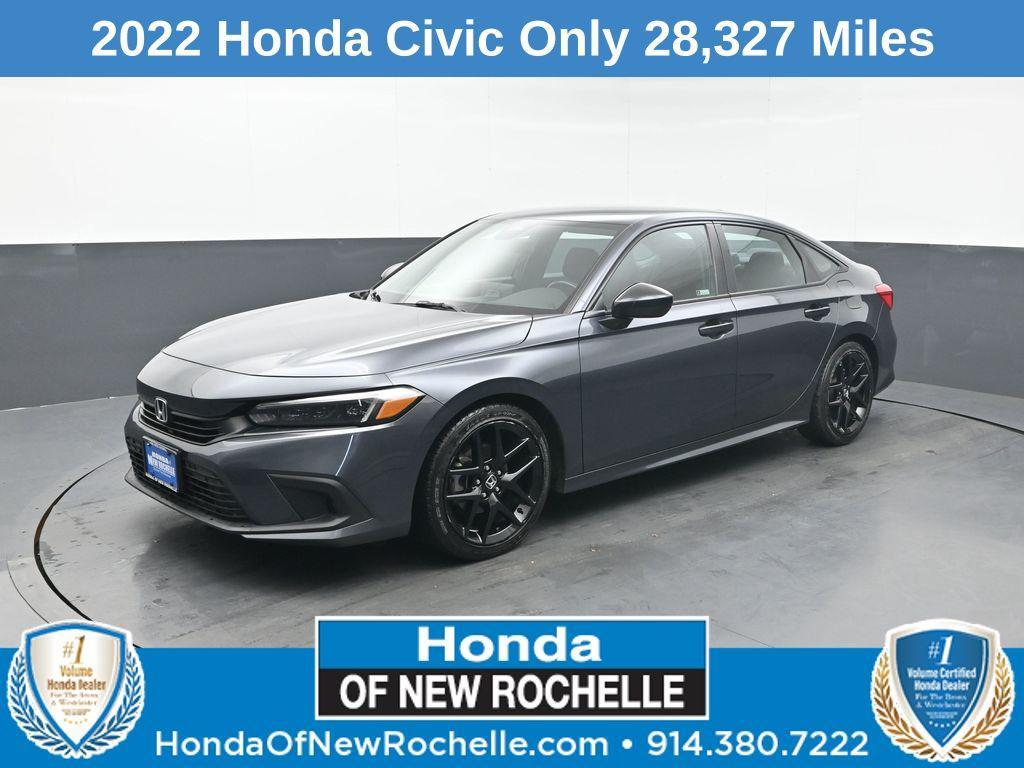 used 2022 Honda Civic car, priced at $22,180
