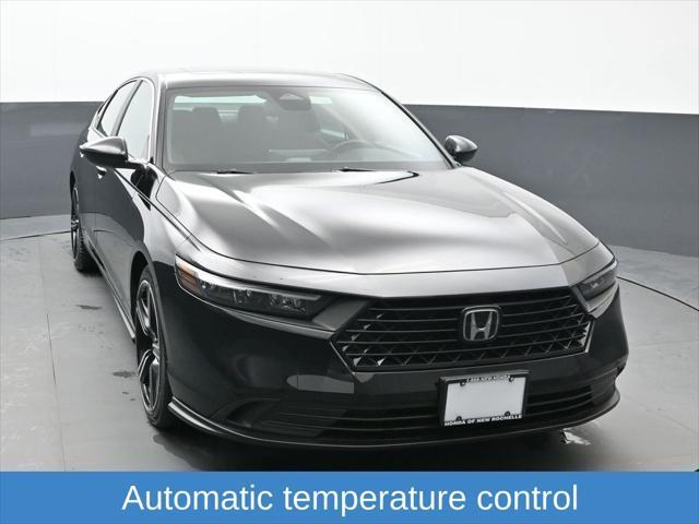 used 2023 Honda Accord Hybrid car, priced at $27,291