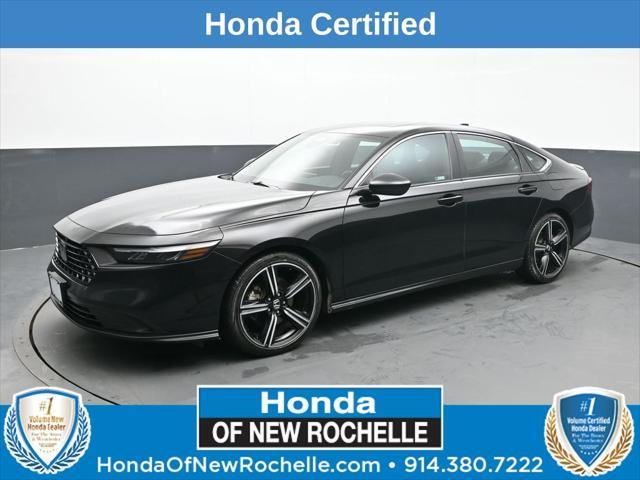 used 2023 Honda Accord Hybrid car, priced at $27,291