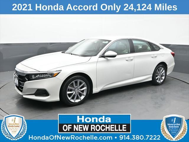 used 2021 Honda Accord car, priced at $21,488