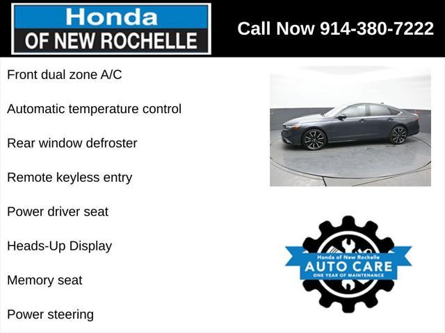 used 2023 Honda Accord Hybrid car, priced at $30,047