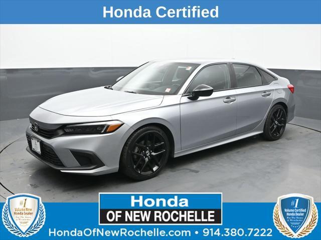 used 2022 Honda Civic car, priced at $22,195