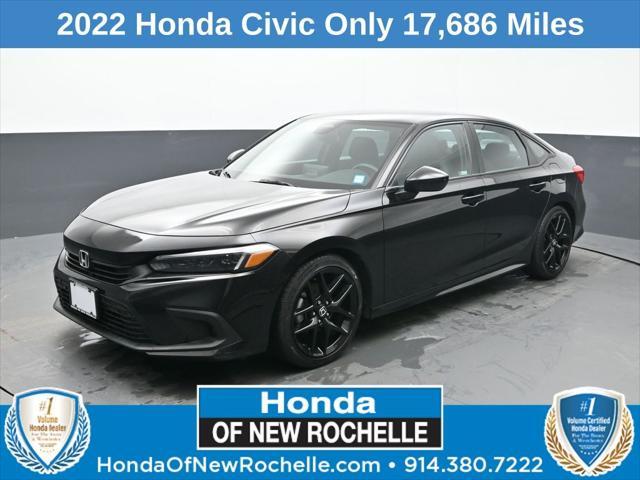 used 2022 Honda Civic car, priced at $22,995