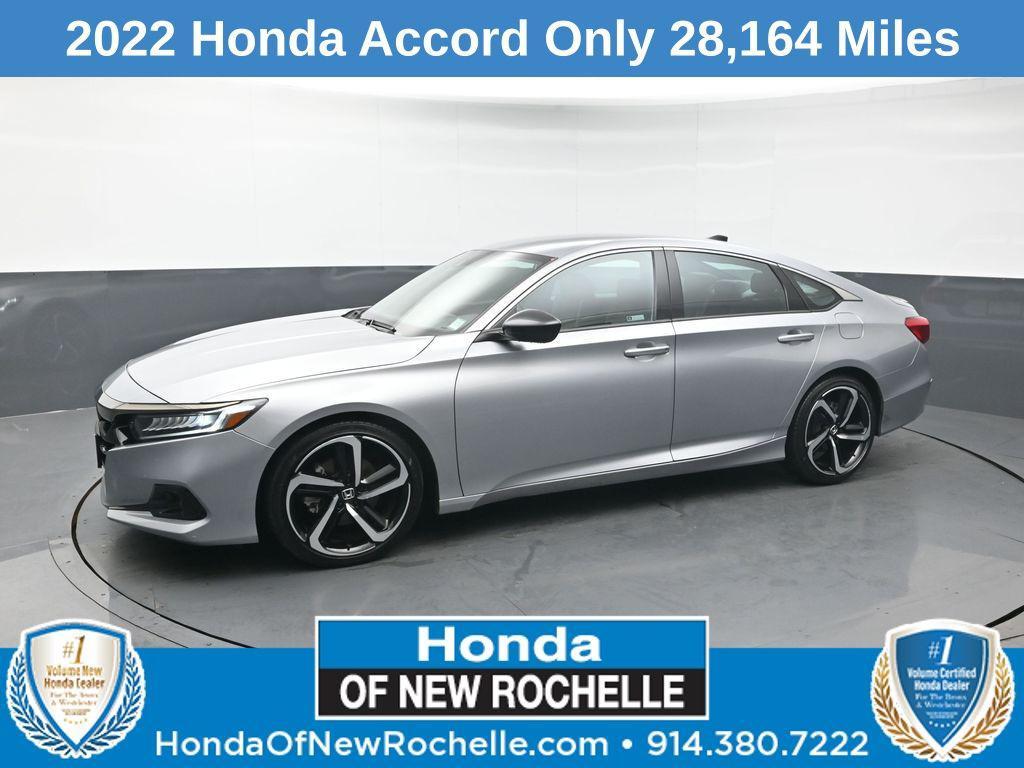 used 2022 Honda Accord car, priced at $24,567