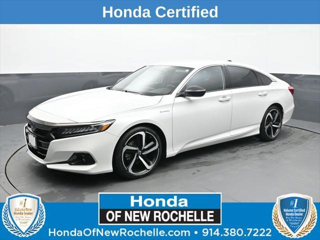 used 2022 Honda Accord Hybrid car, priced at $24,795