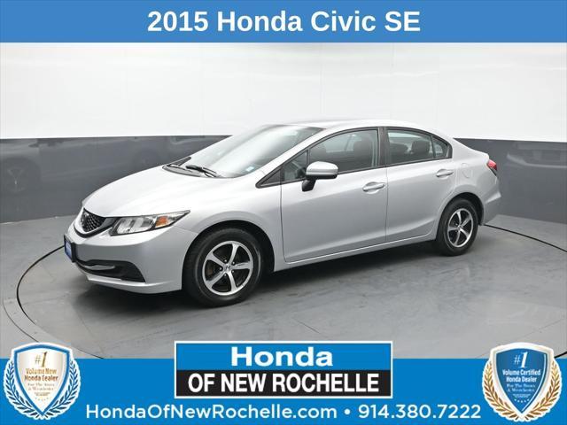 used 2015 Honda Civic car, priced at $14,381