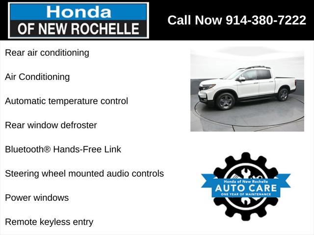 used 2022 Honda Ridgeline car, priced at $34,500