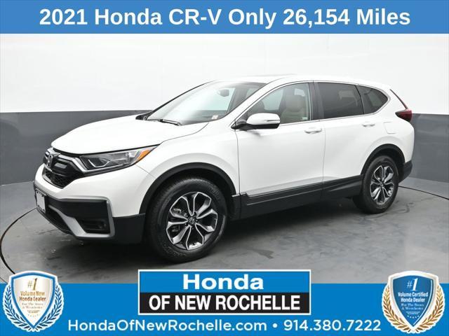 used 2021 Honda CR-V car, priced at $27,137