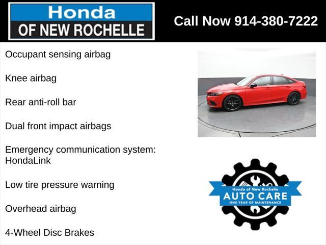 used 2022 Honda Civic car, priced at $21,990