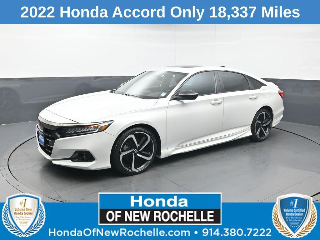 used 2022 Honda Accord car, priced at $27,279