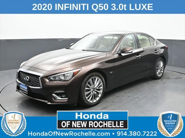 used 2020 INFINITI Q50 car, priced at $21,995