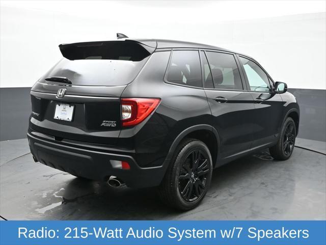 used 2021 Honda Passport car, priced at $27,995