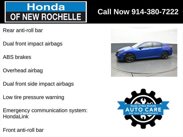 used 2020 Honda Civic car, priced at $20,995