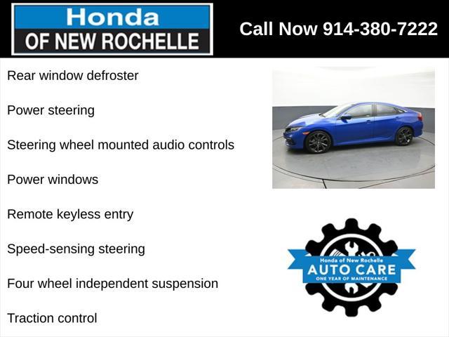 used 2020 Honda Civic car, priced at $20,995