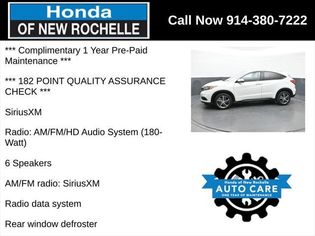 used 2022 Honda HR-V car, priced at $21,495