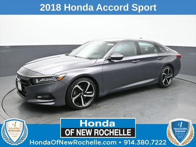 used 2018 Honda Accord car, priced at $19,495