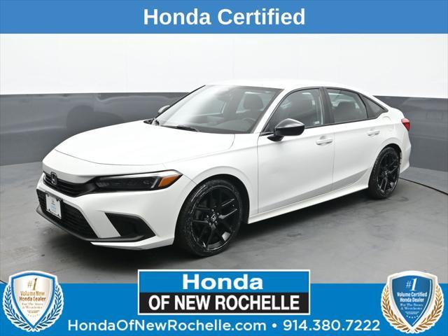 used 2022 Honda Civic car, priced at $21,500