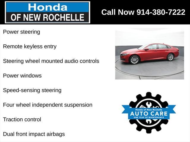 used 2022 Honda Accord car, priced at $20,995