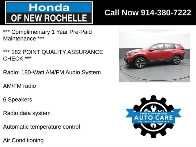 used 2021 Honda CR-V car, priced at $24,331