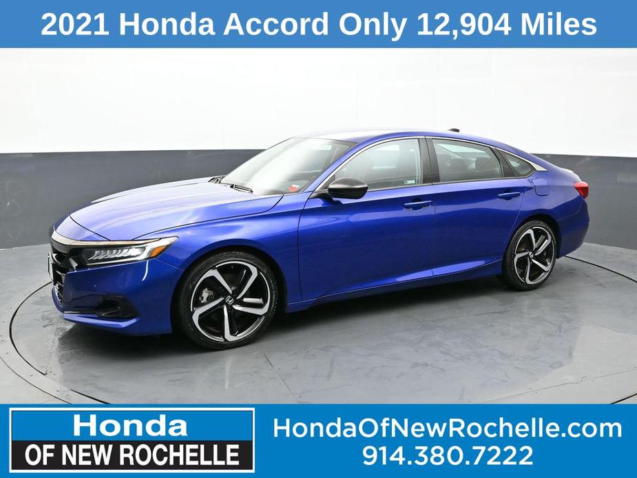 used 2021 Honda Accord car, priced at $26,210