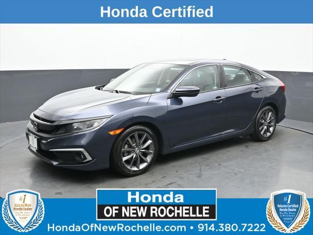 used 2021 Honda Civic car, priced at $21,735