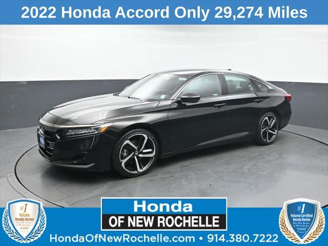 used 2022 Honda Accord car, priced at $24,900