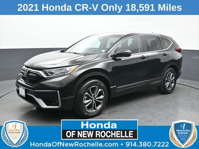 used 2021 Honda CR-V car, priced at $24,628