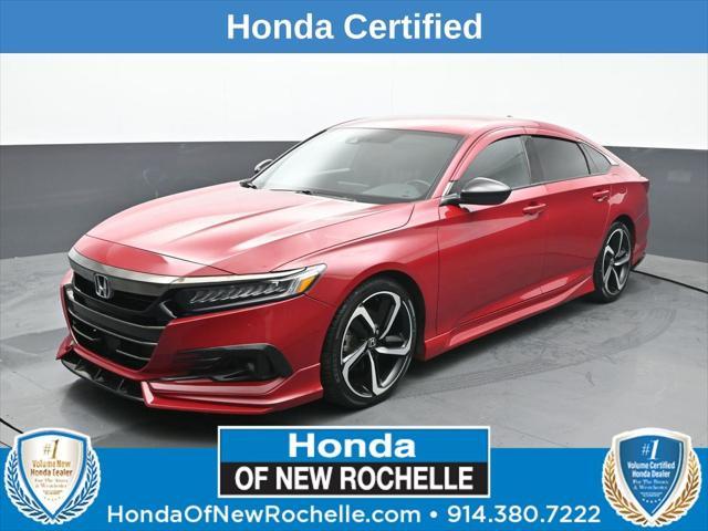 used 2022 Honda Accord car, priced at $28,465