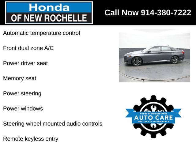 used 2021 Honda Accord car, priced at $22,995