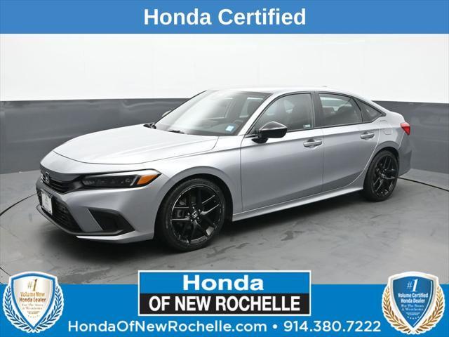 used 2022 Honda Civic car, priced at $23,195