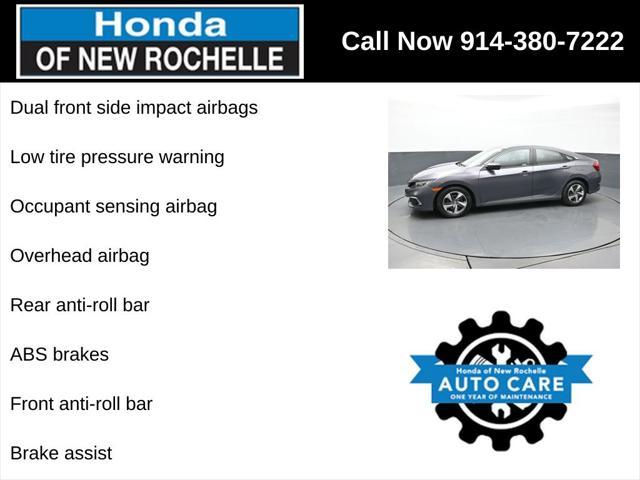 used 2021 Honda Civic car, priced at $17,995