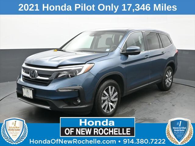 used 2021 Honda Pilot car, priced at $29,995