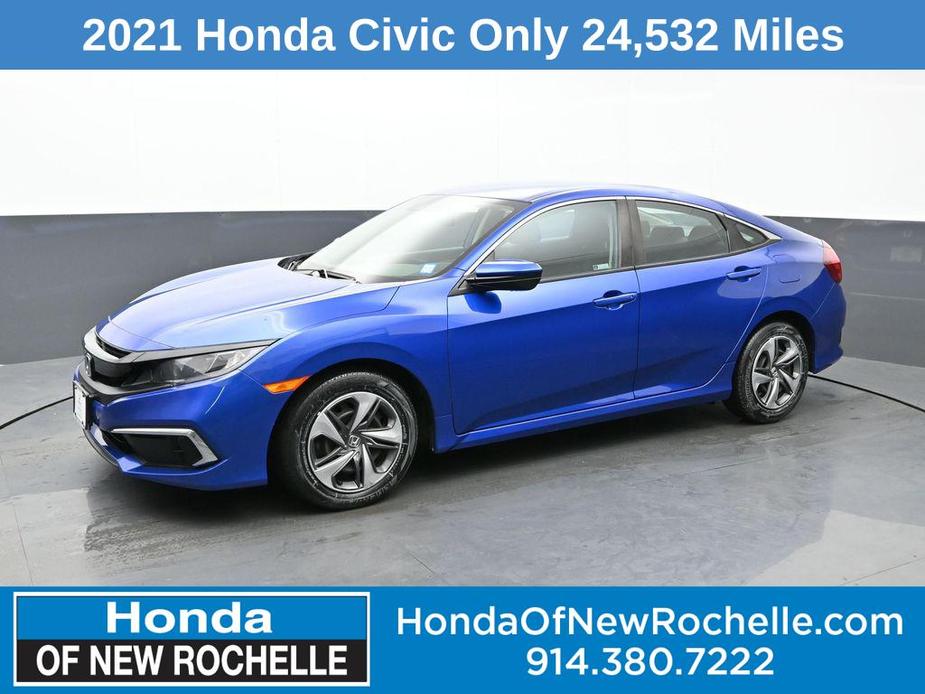 used 2021 Honda Civic car, priced at $19,195