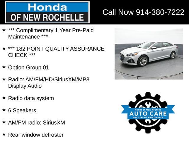 used 2019 Hyundai Sonata car, priced at $15,995