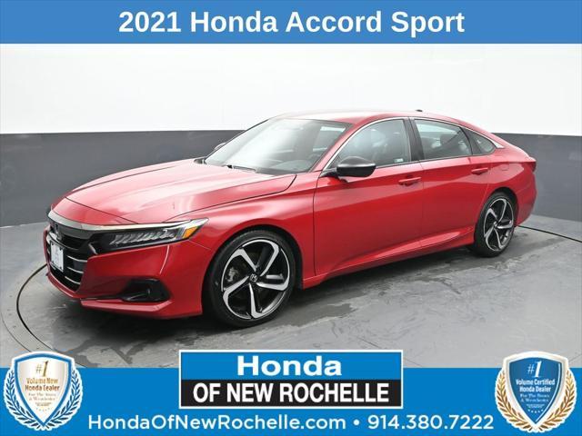 used 2021 Honda Accord car, priced at $23,174