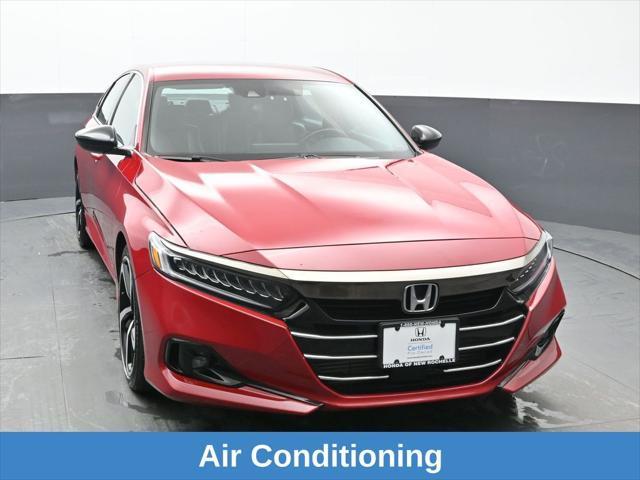 used 2021 Honda Accord car, priced at $23,174