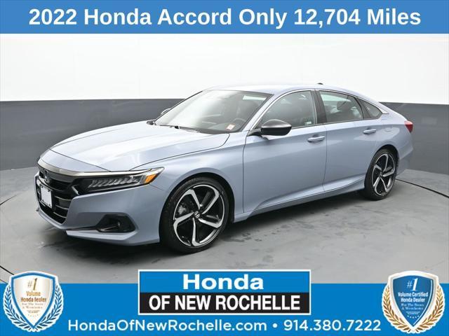 used 2022 Honda Accord car, priced at $25,254