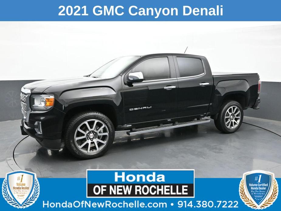 used 2021 GMC Canyon car, priced at $35,595