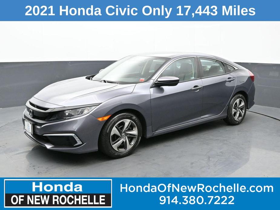 used 2021 Honda Civic car, priced at $19,195