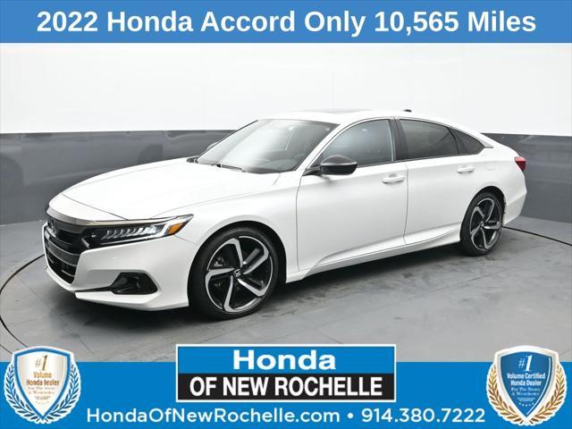 used 2022 Honda Accord car, priced at $29,594