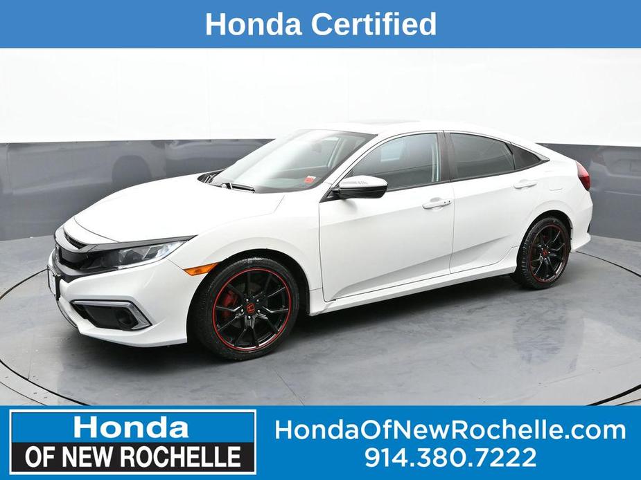 used 2019 Honda Civic car, priced at $20,306