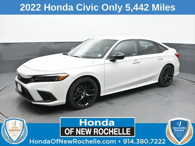 used 2022 Honda Civic car, priced at $23,925