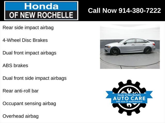 used 2022 Honda Civic car, priced at $22,353