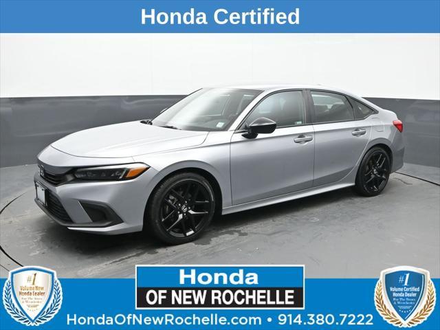 used 2022 Honda Civic car, priced at $22,837