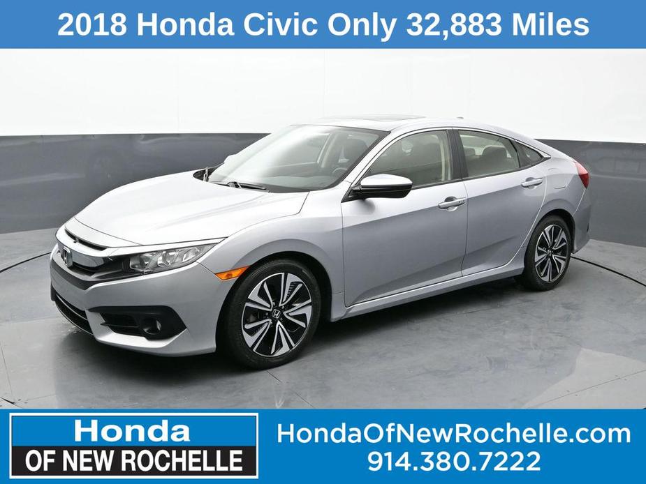 used 2018 Honda Civic car, priced at $18,178