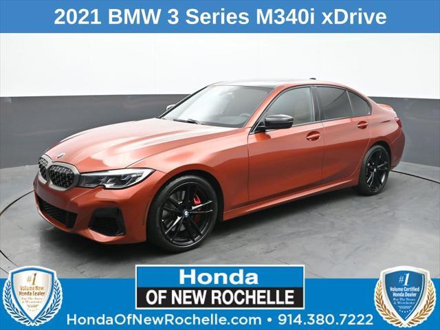 used 2021 BMW M340 car, priced at $33,371