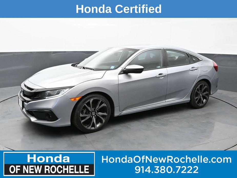 used 2021 Honda Civic car, priced at $20,667