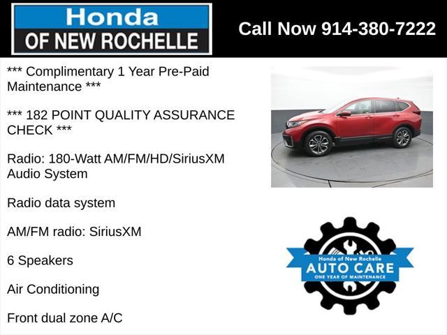 used 2021 Honda CR-V car, priced at $25,995